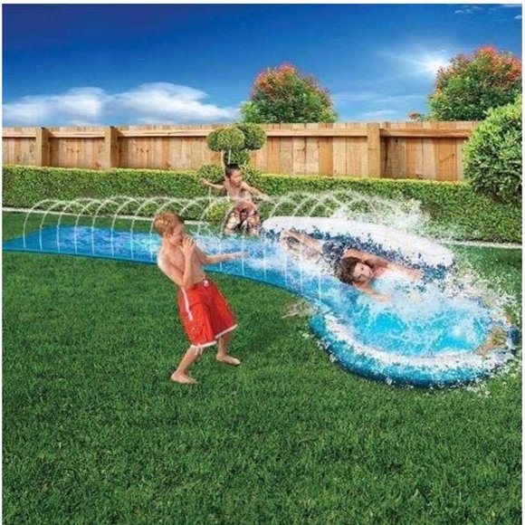 BANZAI SPEED CURVE WATER SLIDE-NIB! - Picture 3 of 6